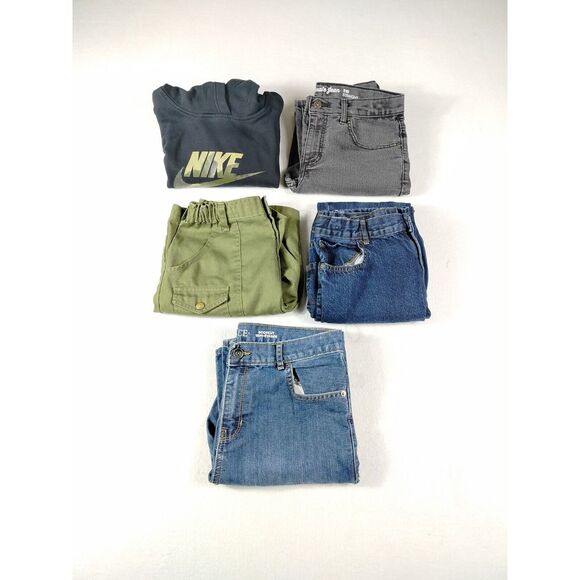 Nike Children's Place Urban Pipeline Boy Scouts Jeans Shorts Hoodie Lot Of‎ 5 - Picture 1 of 15